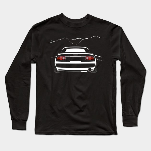 Miata art Long Sleeve T-Shirt by VENZ0LIC